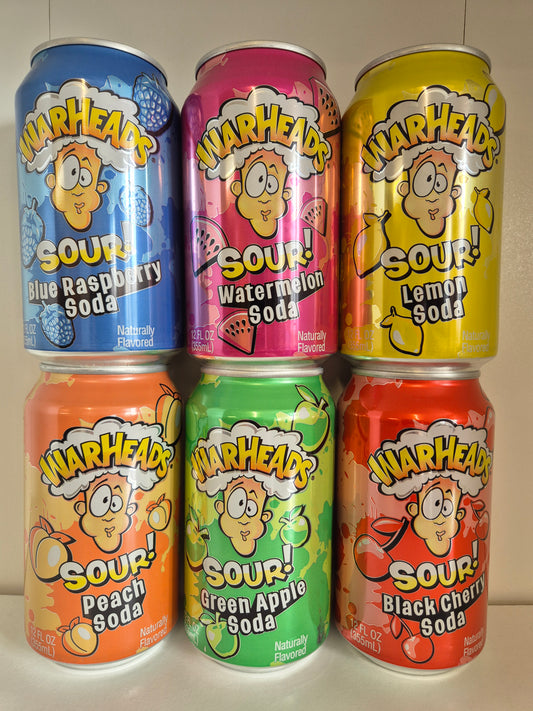 Warheads sour 6 saveurs  (x1)