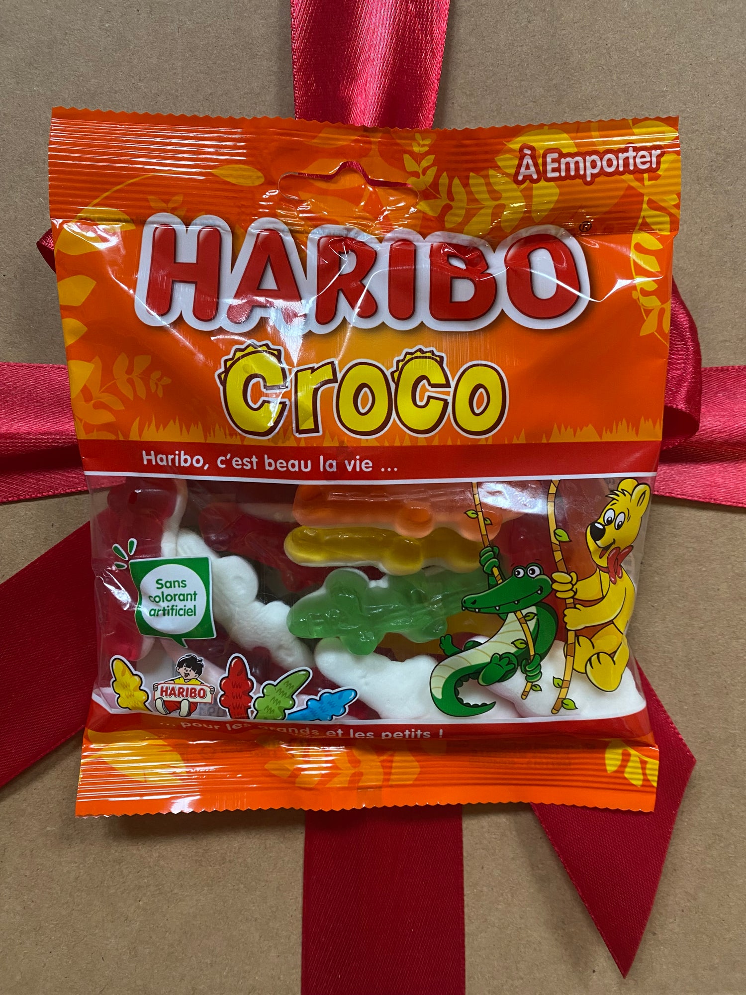 Bonbons crocodiles Haribo 120 gr